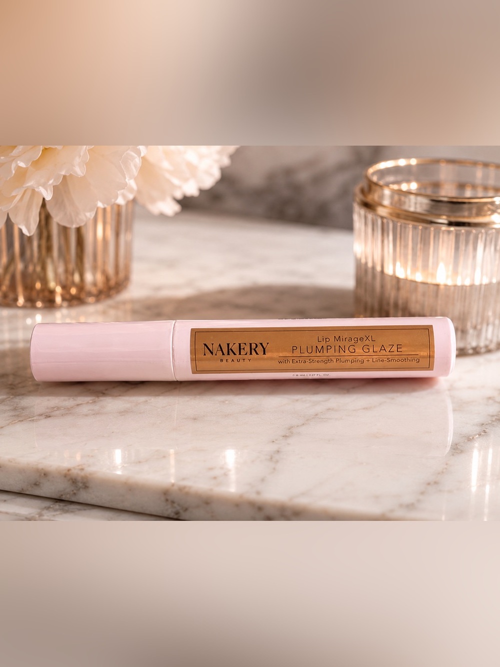 NAKERY BEAUTY Lip MirageXL Plumping Glaze – Full Size